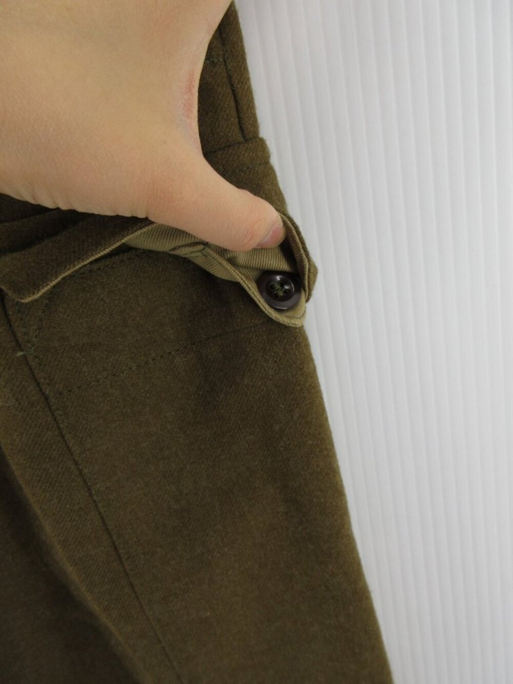 VGT Australian Army Pants 31X32 50s Battledress Cargo 60s DEADSTOCK NEW - Picture 10 of 16